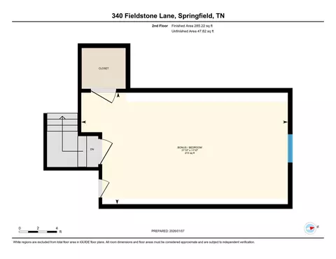 Floorplan - 340 Fieldstone Ln, Springfield, TN 37172 photo 2 of 2