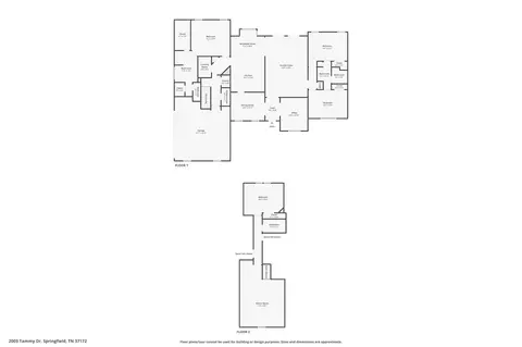 Floorplan - 2003 Tammy Dr, Springfield, TN 37172 photo 3 of 3
