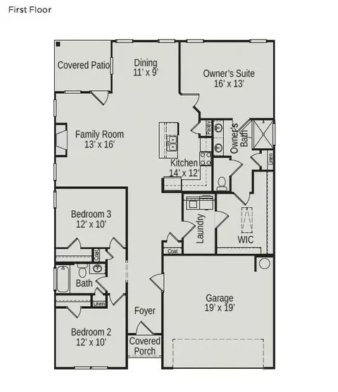 Floorplan - 3703 Capstone Dr, Murfreesboro, TN 37128 photo 1 of 1
