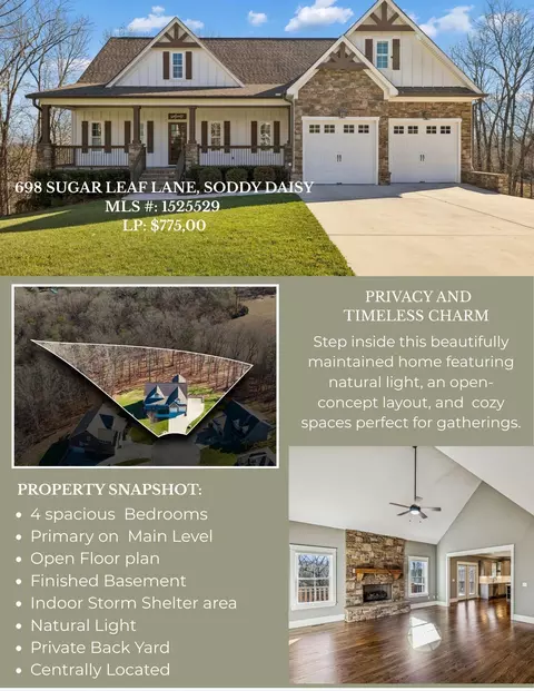698 Sugar Leaf Ln, Soddy Daisy, TN 37379