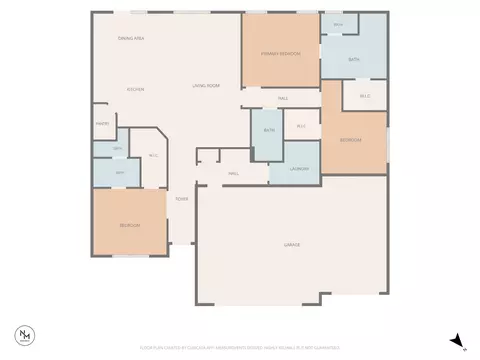 Floorplan - 26 Mimosa Dr, Decherd, TN 37324 photo 1 of 1