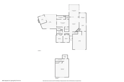 Floorplan - 4001 Sequoia Trl, Spring Hill, TN 37174 photo 1 of 4