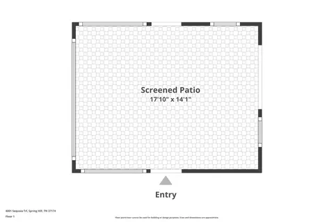 Floorplan - 4001 Sequoia Trl, Spring Hill, TN 37174 photo 4 of 4
