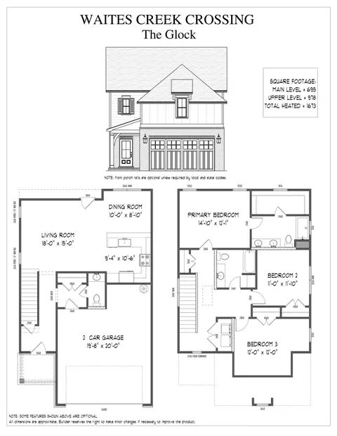 Floorplan - 2231 Barringer Ln, Murfreesboro, TN 37128 photo 1 of 1