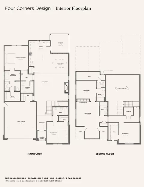 Floorplan - 5520 Sinclair St, Murfreesboro, TN 37127 photo 1 of 1
