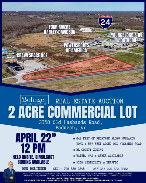 3150 Old Husbands Rd, Paducah, KY 42003