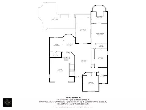 Floorplan - 215 Devrow Ct, Franklin, TN 37064 photo 3 of 3