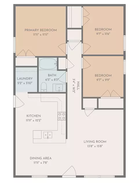 Floorplan - 252 Warrior Rd, Madison, TN 37115 photo 1 of 1