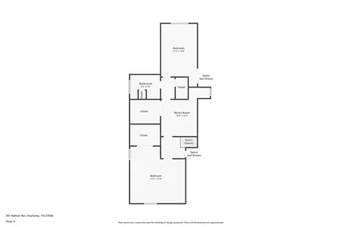 Floorplan - 701 Hafner Rd, Charlotte, TN 37036 photo 2 of 2