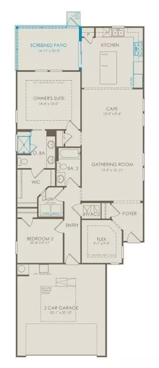 Floorplan - 432 Sharp Way, Murfreesboro, TN 37128 photo 1 of 1