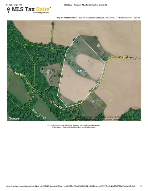 0 Johns Creek Rd, Lafayette, TN 37083