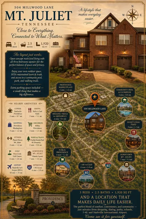 504 Millwood Ln, Mount Juliet, TN 37122