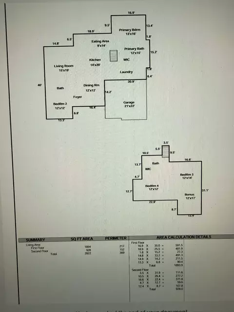 Floorplan - 502 Allisona Rd, Eagleville, TN 37060 photo 1 of 1