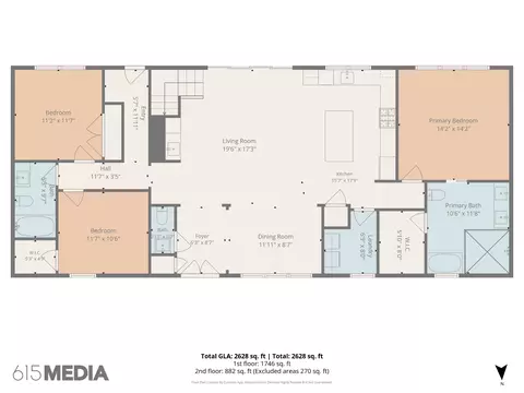 Floorplan - 225 Derby Ln, Franklin, TN 37069 photo 5 of 6