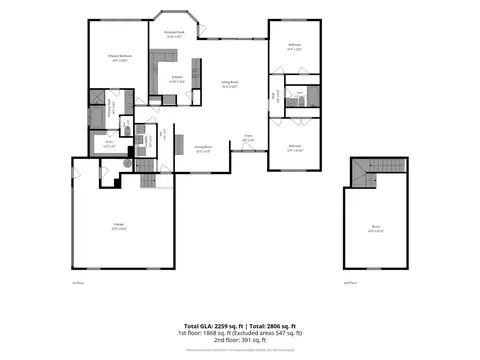 Floorplan - 2305 Clara Mathis Rd, Spring Hill, TN 37174 photo 1 of 1