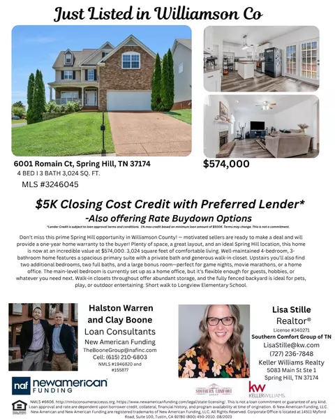 6001 Romain Ct, Spring Hill, TN 37174