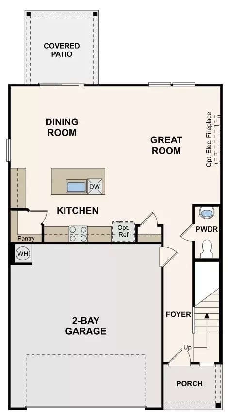 Floorplan - 279 W Millbrook Dr, Spring Hill, TN 37174 photo 2 of 2