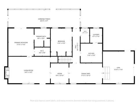 Floorplan - 255 Sandy Rd, Dover, TN 37058 photo 1 of 2