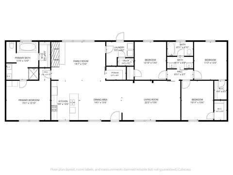 Floorplan - 155 Earls Rd, Dover, TN 37058 photo 1 of 1