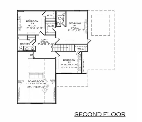 Floorplan - 4030 John Marsh Rd, Spring Hill, TN 37174 photo 2 of 2