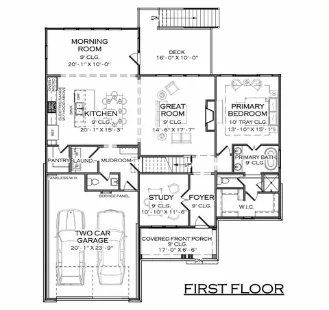 Floorplan - 4030 John Marsh Rd, Spring Hill, TN 37174 photo 1 of 2