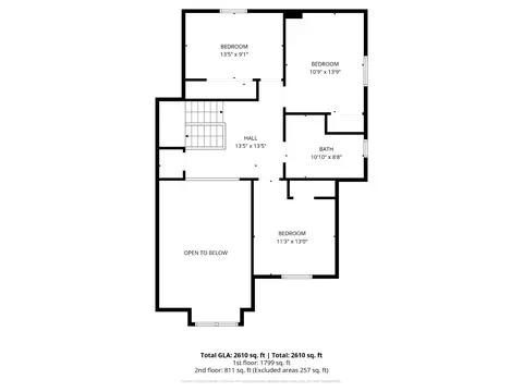 Floorplan - 674 Lakeside Dr, Springfield, TN 37172 photo 2 of 3