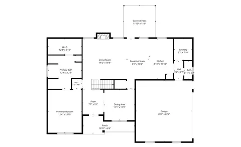 Floorplan - 2220 Goodwin Ln, Murfreesboro, TN 37128 photo 2 of 3