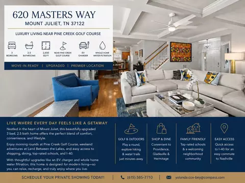 620 Masters Way, Mount Juliet, TN 37122