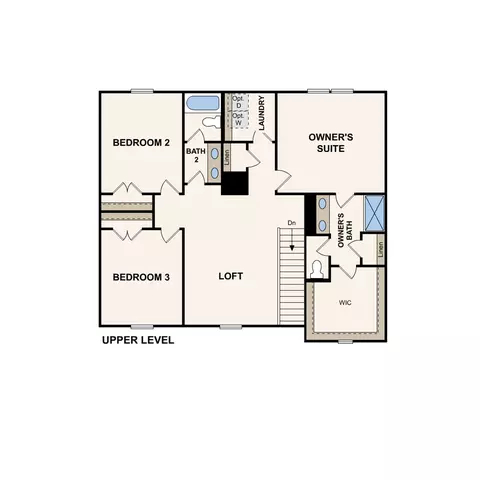 Floorplan - 226 E Millbrook Dr, Spring Hill, TN 37174 photo 2 of 2