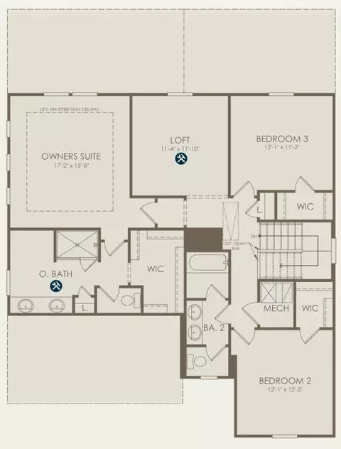 Floorplan - 618 Driftstone Ln, Murfreesboro, TN 37128 photo 2 of 2