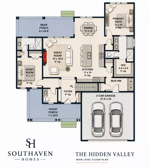 Floorplan - 1029 Ridgecrest Dr, Dickson, TN 37055 photo 1 of 2