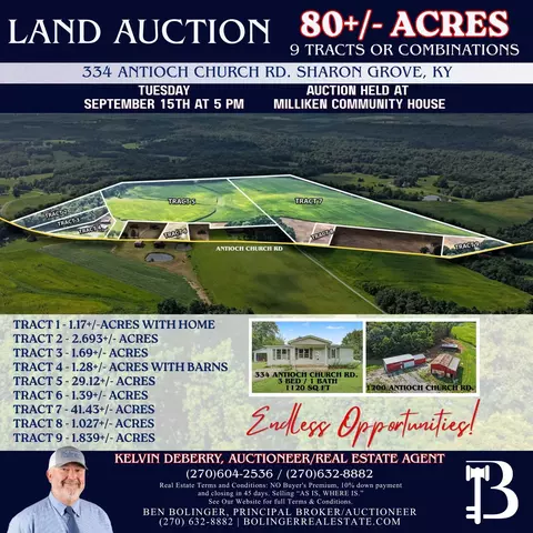334 Antioch Church Rd, Sharon Grove, KY 42280