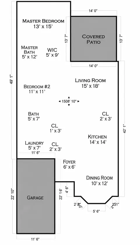 Floorplan - 409 Riveredge Ct, Murfreesboro, TN 37128 photo 1 of 1