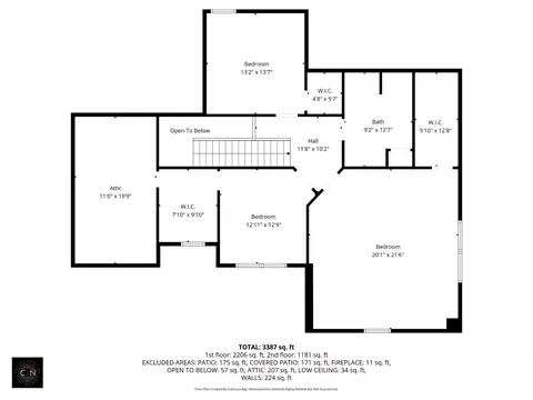 Floorplan - 2511 Colleen Dr, Murfreesboro, TN 37128 photo 3 of 3