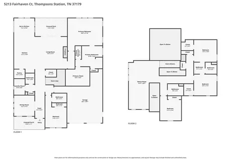 Floorplan - 5132 Rambler Loop, Franklin, TN 37064 photo 1 of 3