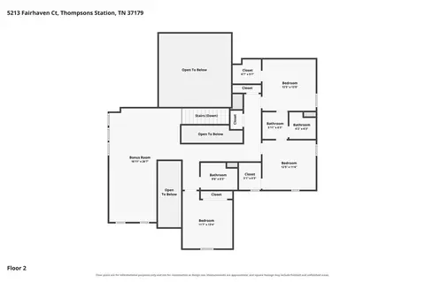 Floorplan - 5132 Rambler Loop, Franklin, TN 37064 photo 3 of 3