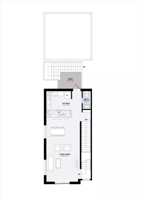 Floorplan - 357 Wellows Chase # B, Spring Hill, TN 37174 photo 2 of 3