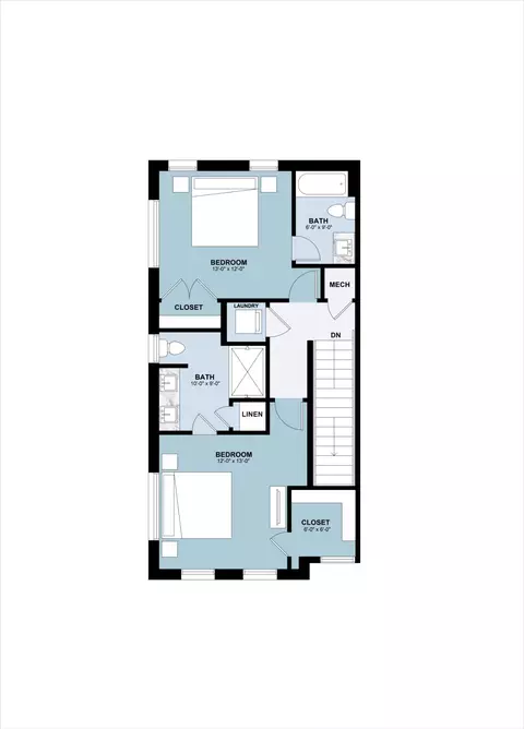 Floorplan - 357 Wellows Chase # B, Spring Hill, TN 37174 photo 3 of 3