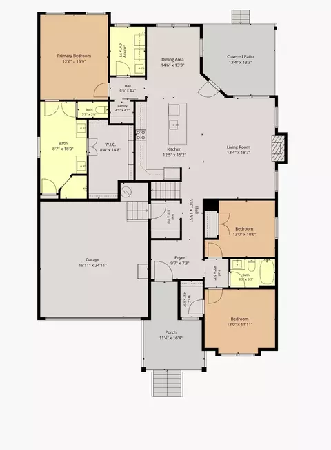 Floorplan - 258 Daniel St, Pleasant View, TN 37146 photo 2 of 2
