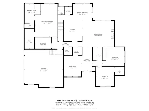 Floorplan - 312 Cayce Dr, Springfield, TN 37172 photo 1 of 2