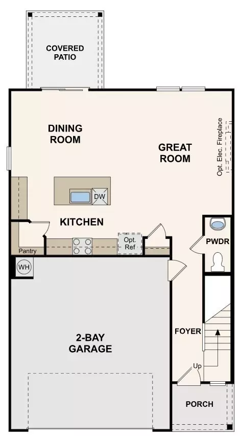 Floorplan - 279 W Millbrook Dr, Spring Hill, TN 37174 photo 2 of 2