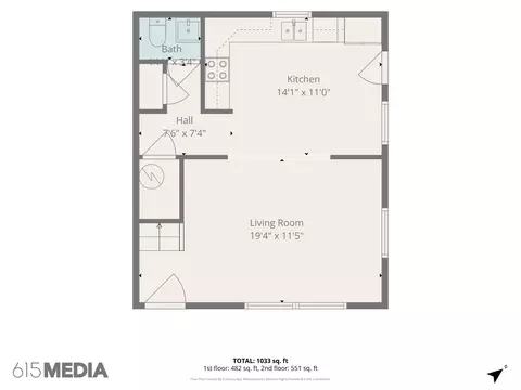 Floorplan - 356 Beechcroft Rd, Spring Hill, TN 37174 photo 1 of 6