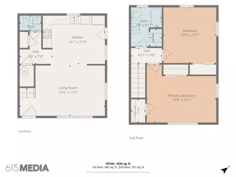 Floorplan - 356 Beechcroft Rd, Spring Hill, TN 37174 photo 4 of 6