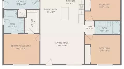 Floorplan - 208 15th Ave E, Springfield, TN 37172 photo 1 of 1