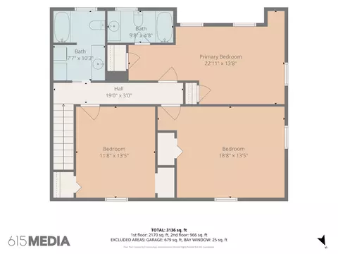 Floorplan - 2546 Summit Ct, Murfreesboro, TN 37130 photo 2 of 6