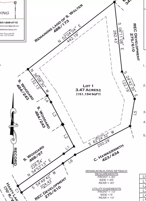 0 Hasty Ln, Estill Springs, TN 37330