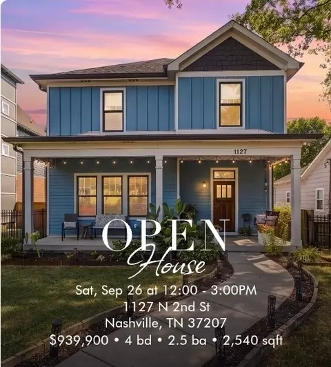 1127 N 2nd St, Nashville, TN 37207
