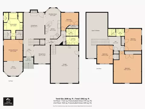 Floorplan - 135 Ridgebend Dr, Murfreesboro, TN 37128 photo 1 of 1