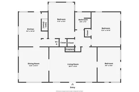 Floorplan - 703 5th Ave W, Springfield, TN 37172 photo 1 of 2