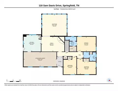 Floorplan - 110 Sam Davis Dr, Springfield, TN 37172 photo 1 of 2